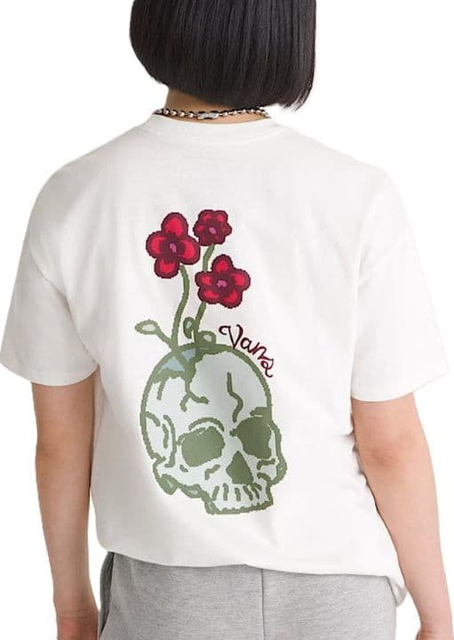 T shirt Vans Hand Drawn Final White - 3