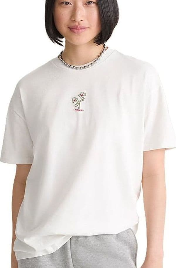 T shirt Vans Hand Drawn Final White - 4