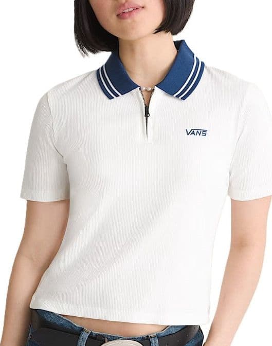 T shirt Vans Priscilla Polo White - 3
