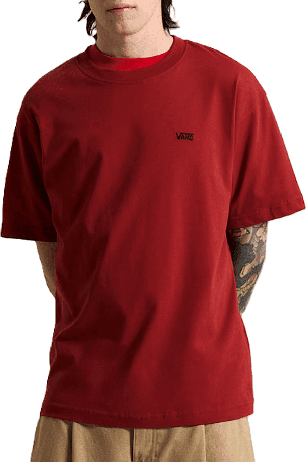 T-shirt Vans Left Chest II Loose Poppy Red - 2
