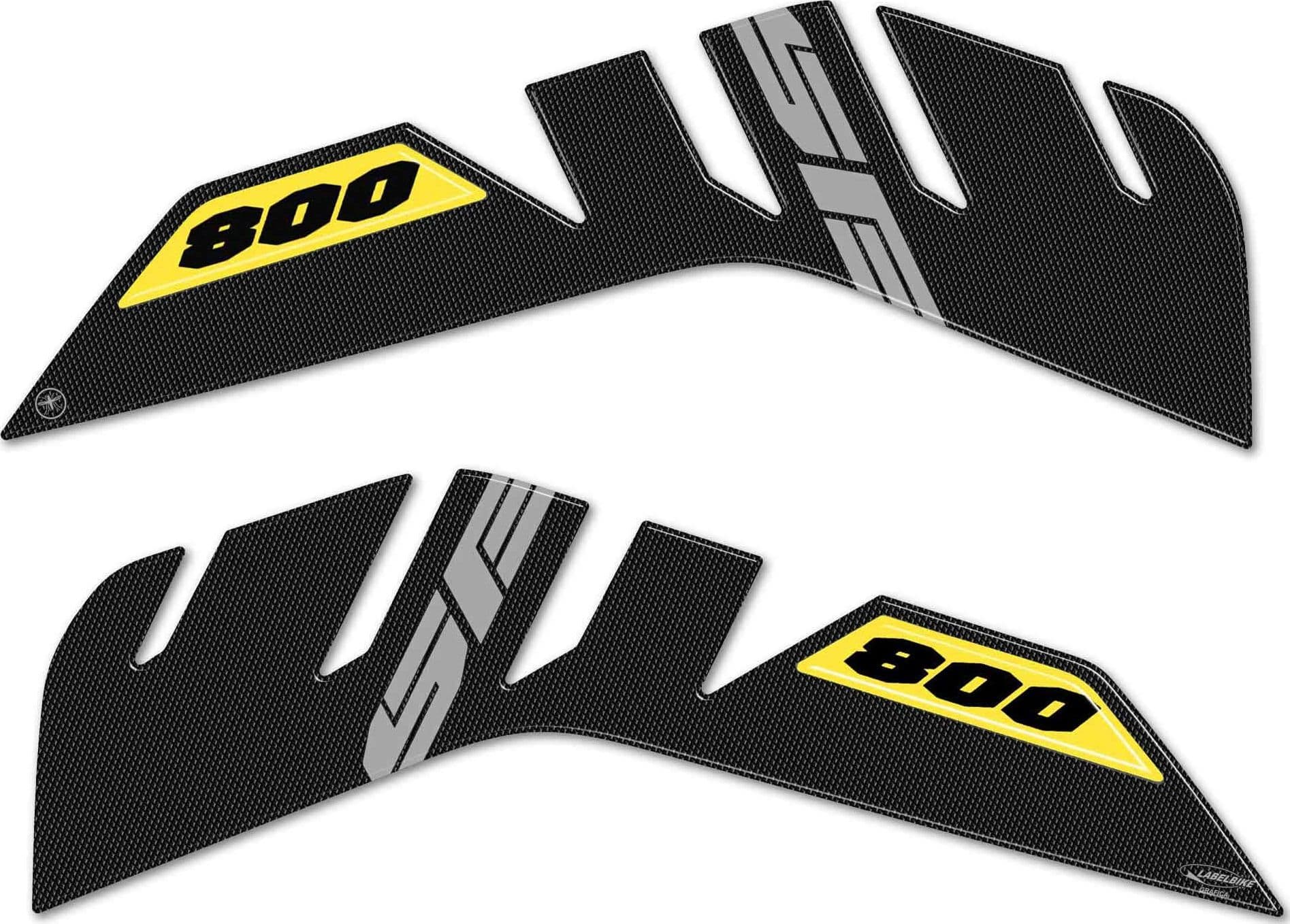 Adesivi Laterali Serbatoio moto compatibile con Suzuki V-Strom 800 SE 2026 - 2