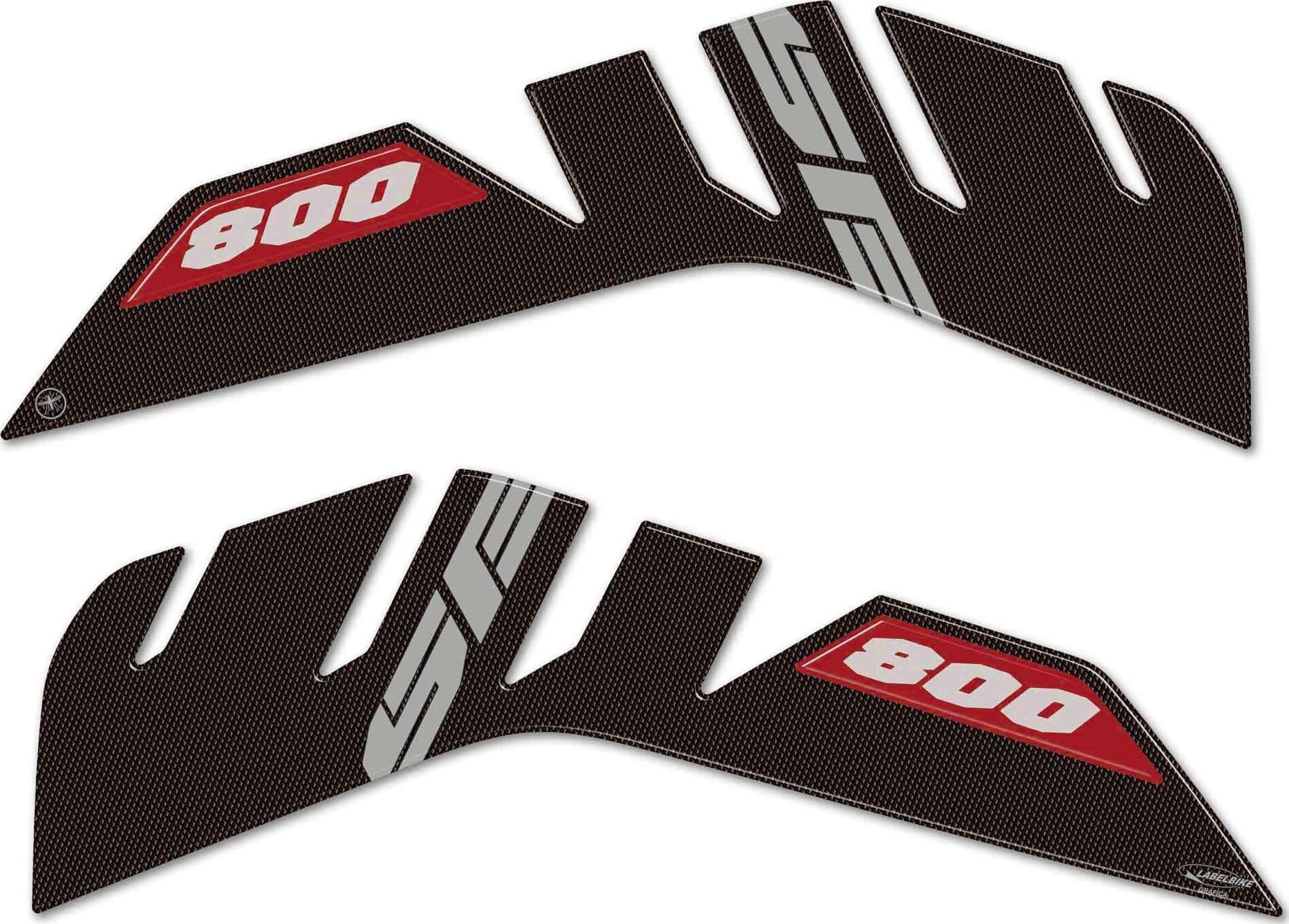 Adesivi Laterali Serbatoio moto compatibile con Suzuki V-Strom 800 SE 2026 - 7