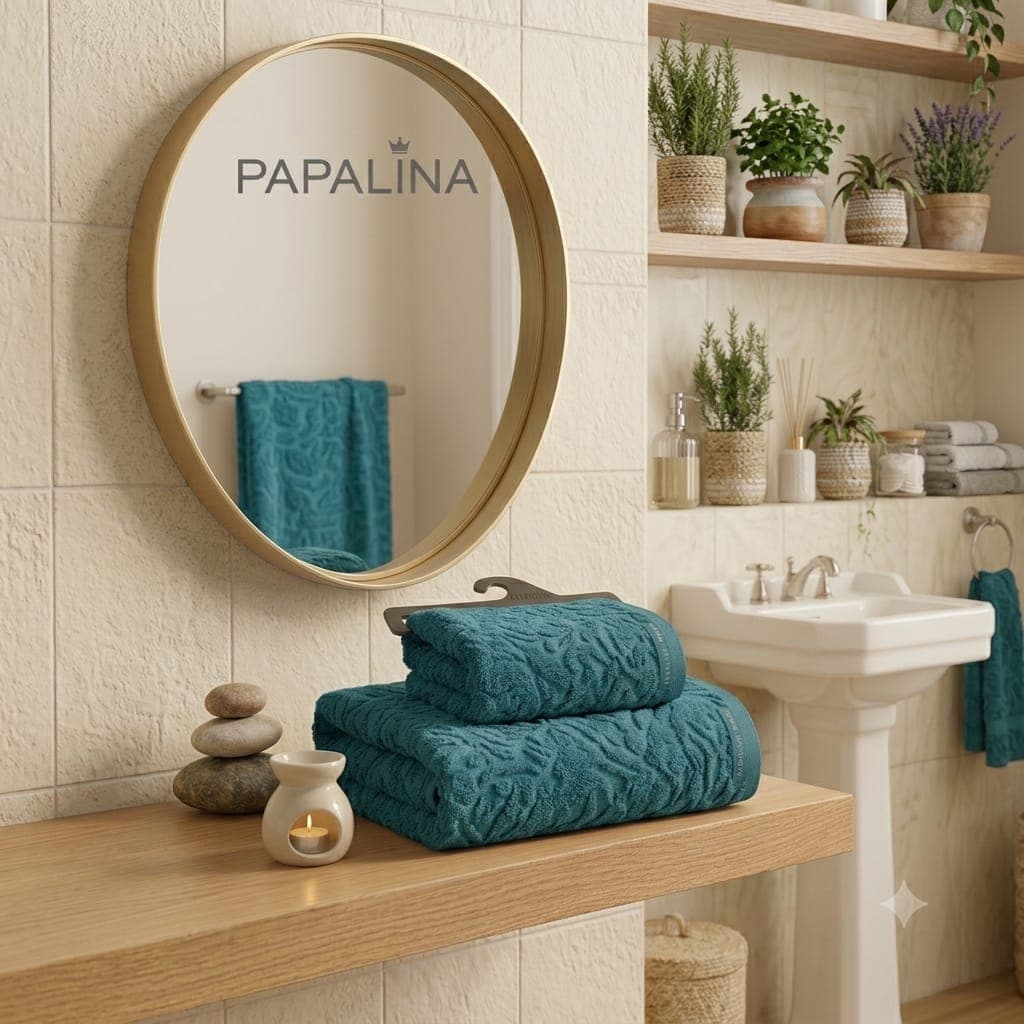 Set Asciugamani 1+1 AS0182 Papalina - 7