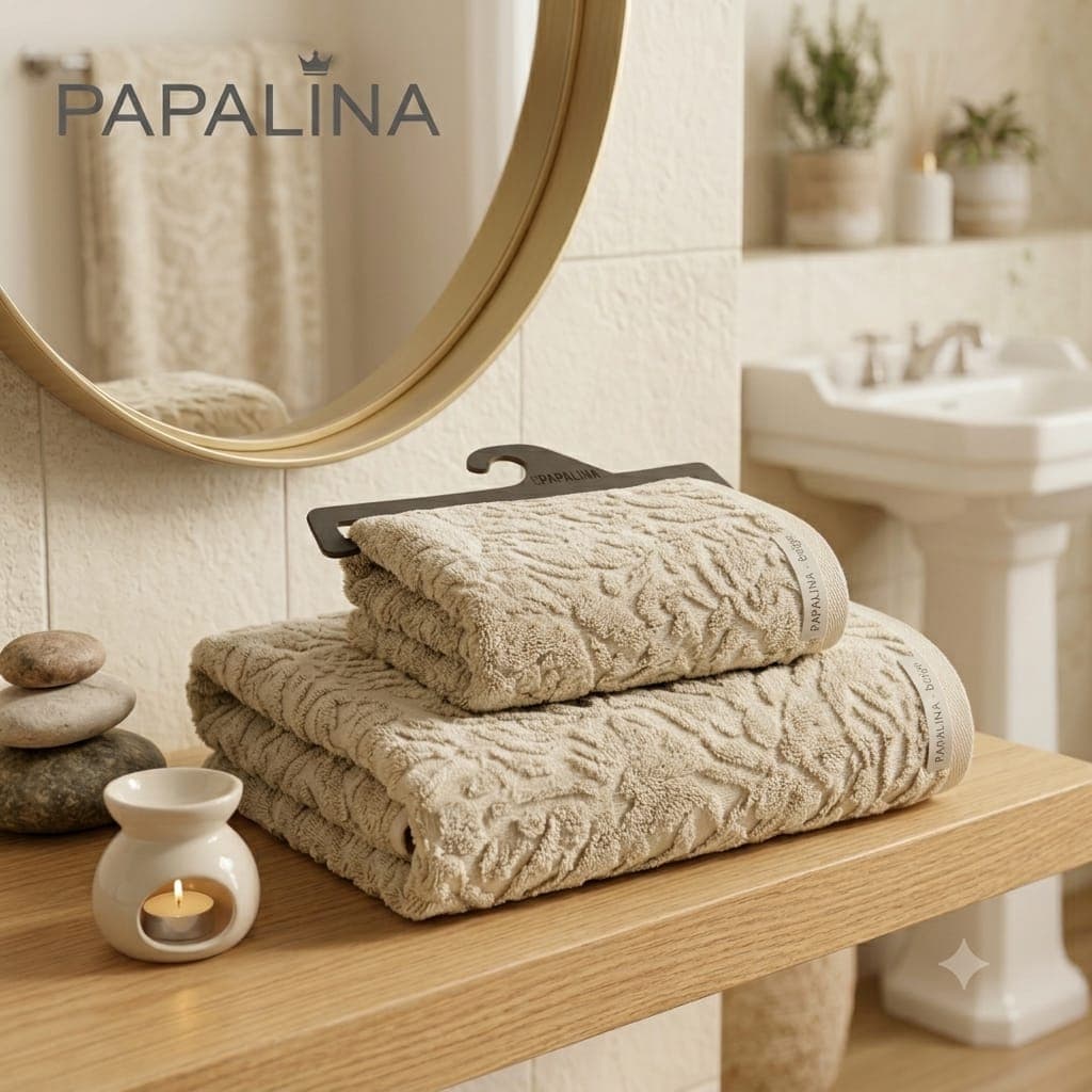 Set Asciugamani 1+1 AS0182 Papalina - 5