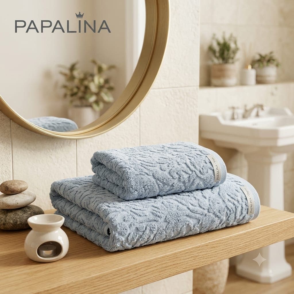 Set Asciugamani 1+1 AS0182 Papalina - 6