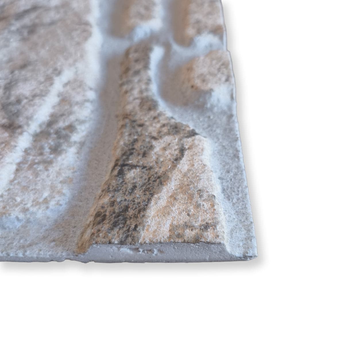 Pannello Isolante per Cappotto Interno ed Esterno in Styrofoam 3D Effetto Pietra di Tracia 1200x500x30 mm - 4