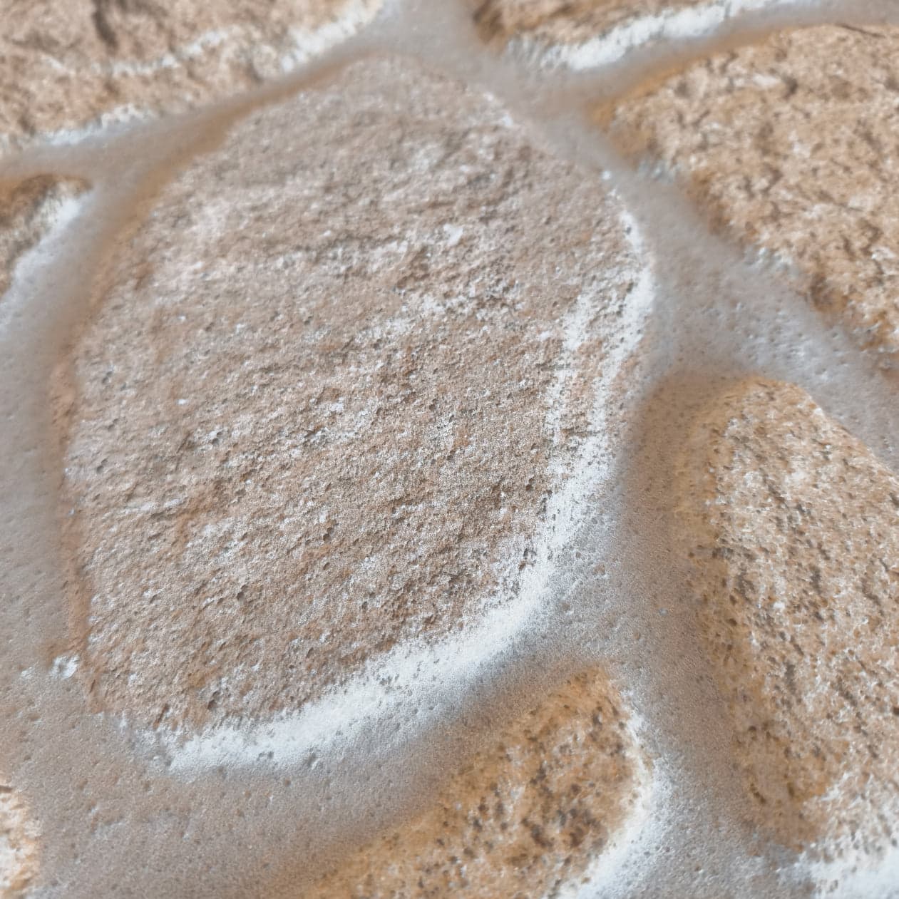 Pannello Isolante per Cappotto Interno ed Esterno in Styrofoam 3D Effetto Pietra di Tracia 1200x500x30 mm - 8
