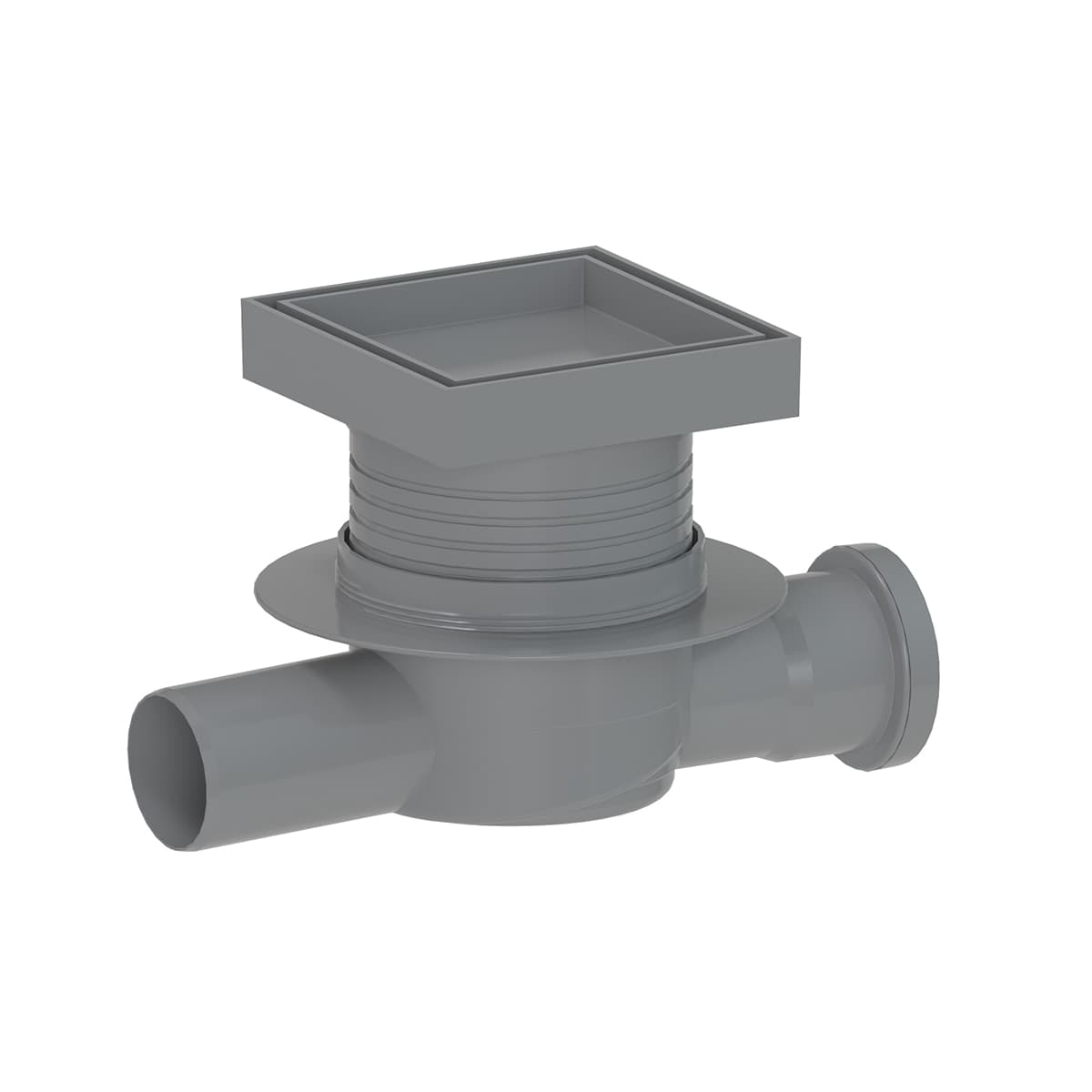 SIFOIDE PAVIMENTO PIASTRELLABILE CON ATTACCO PASSANTE- DN 50- DH- pezzi 1 - 2
