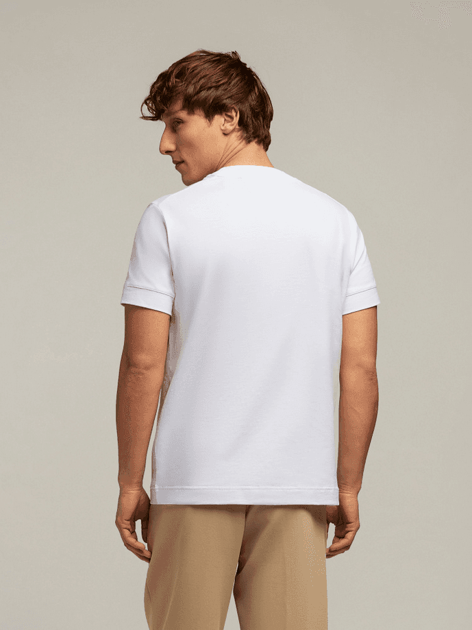 MACRON t-shirt senna j01 uomo bianco - 3