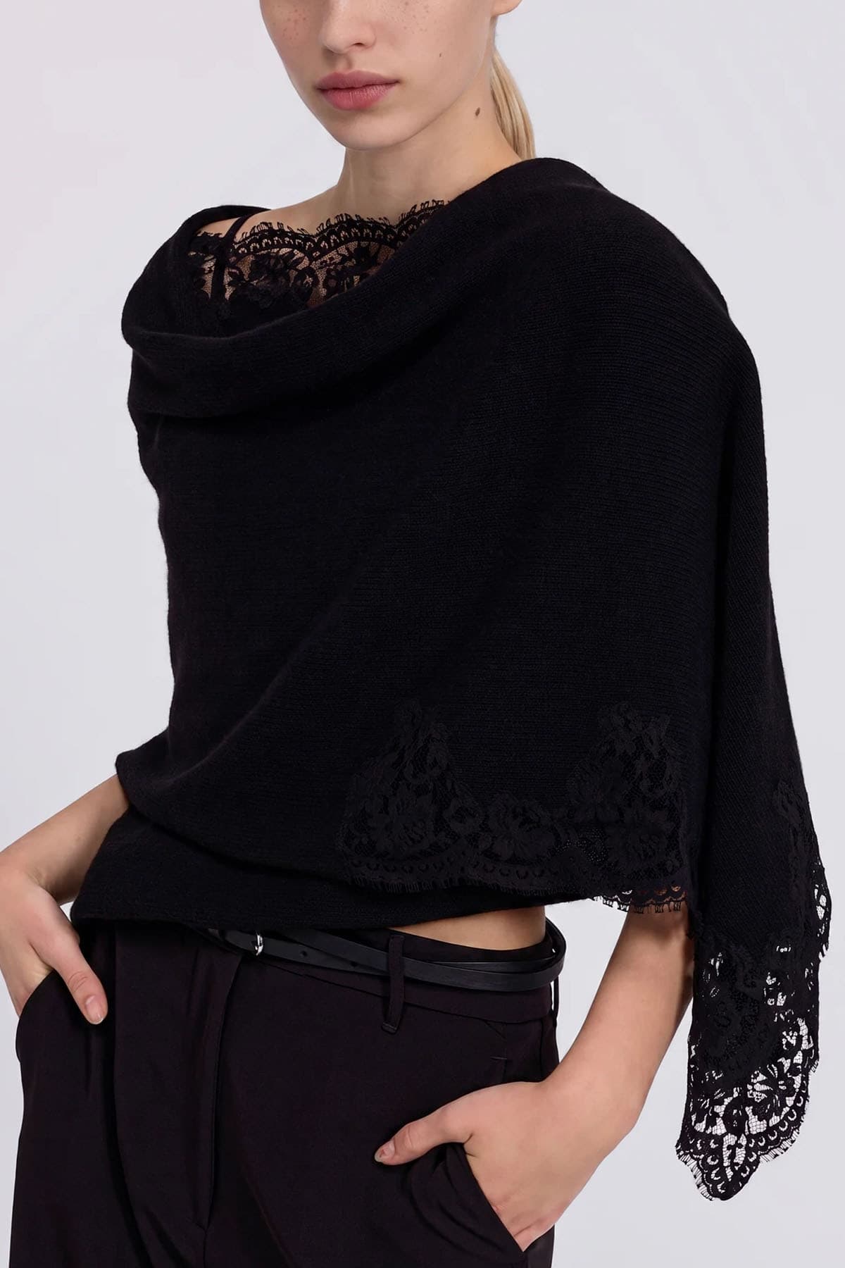 ERMANNO FIRENZE  Sciarpe Black - 2