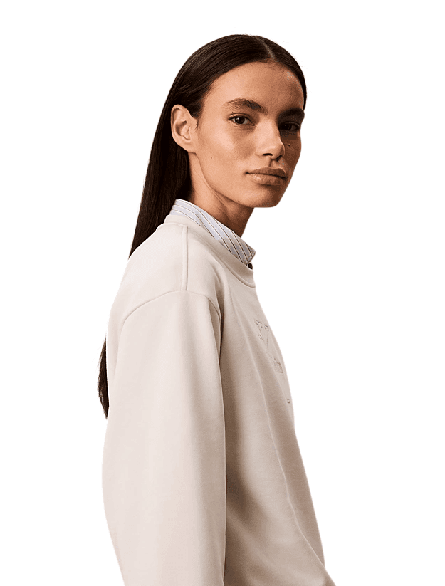 Calvin Klein  Maglie Panna - 3