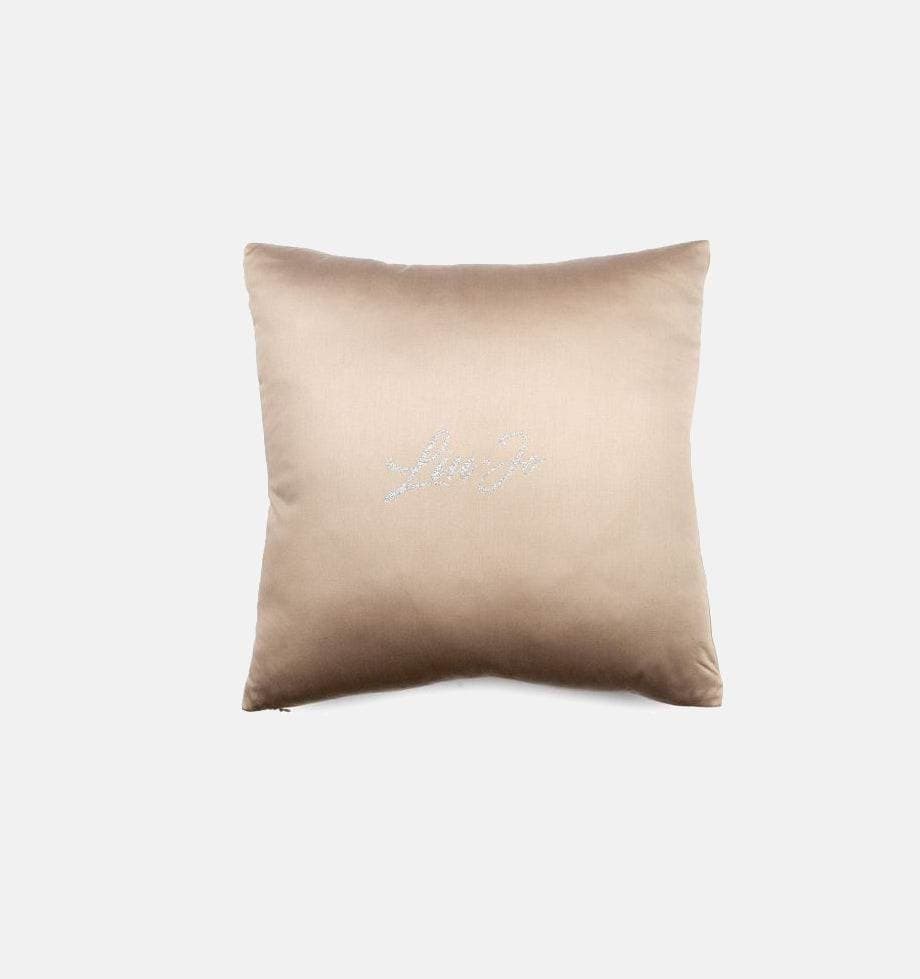 Cuscino Arredo Basico Liu Jo ! 40x40 sfoderabile in Raso di Cotone con Logo Swarovski - 10