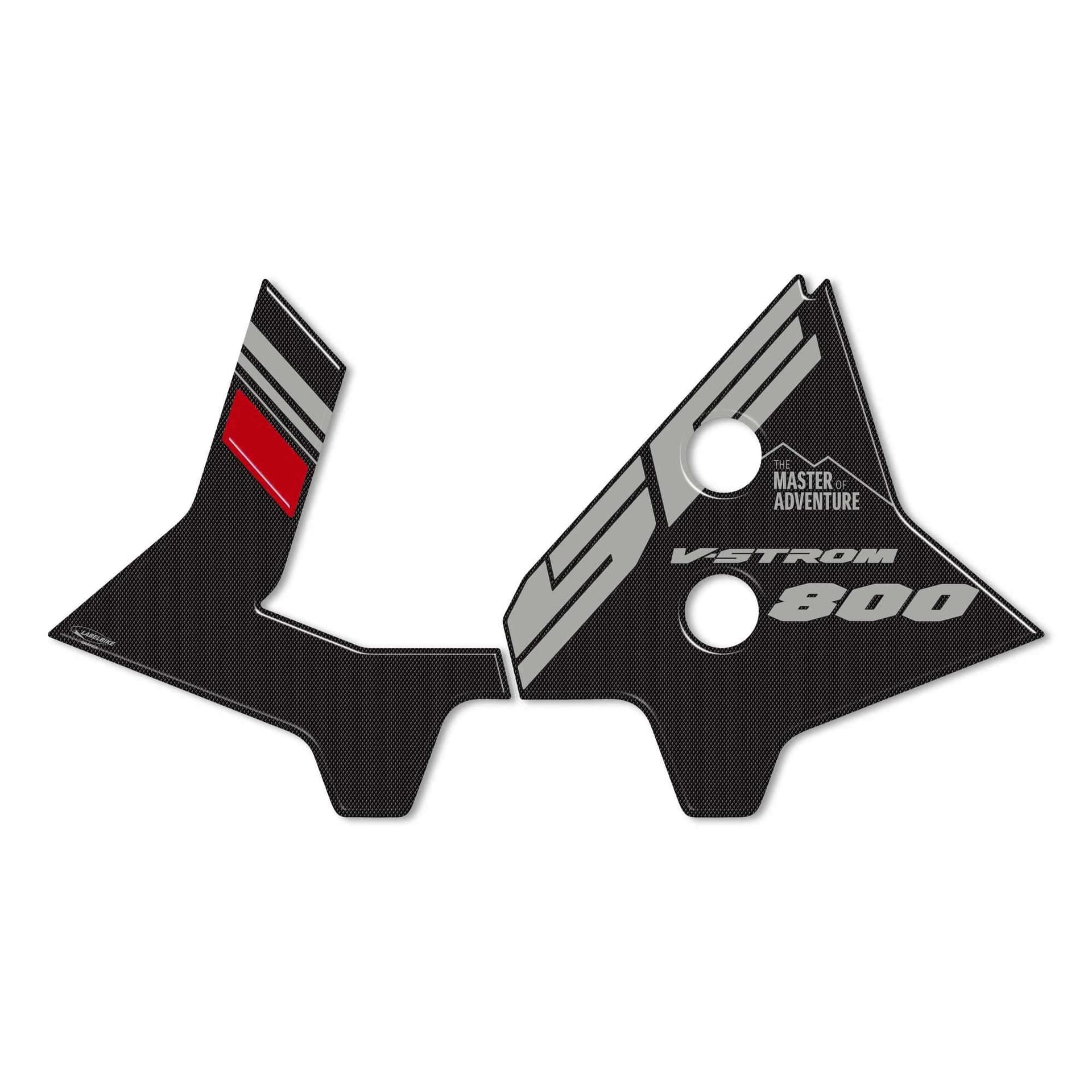 Adesivo 3D Cupolino moto compatibile con Suzuki V-Strom 800 SE 2025-2026 - 7