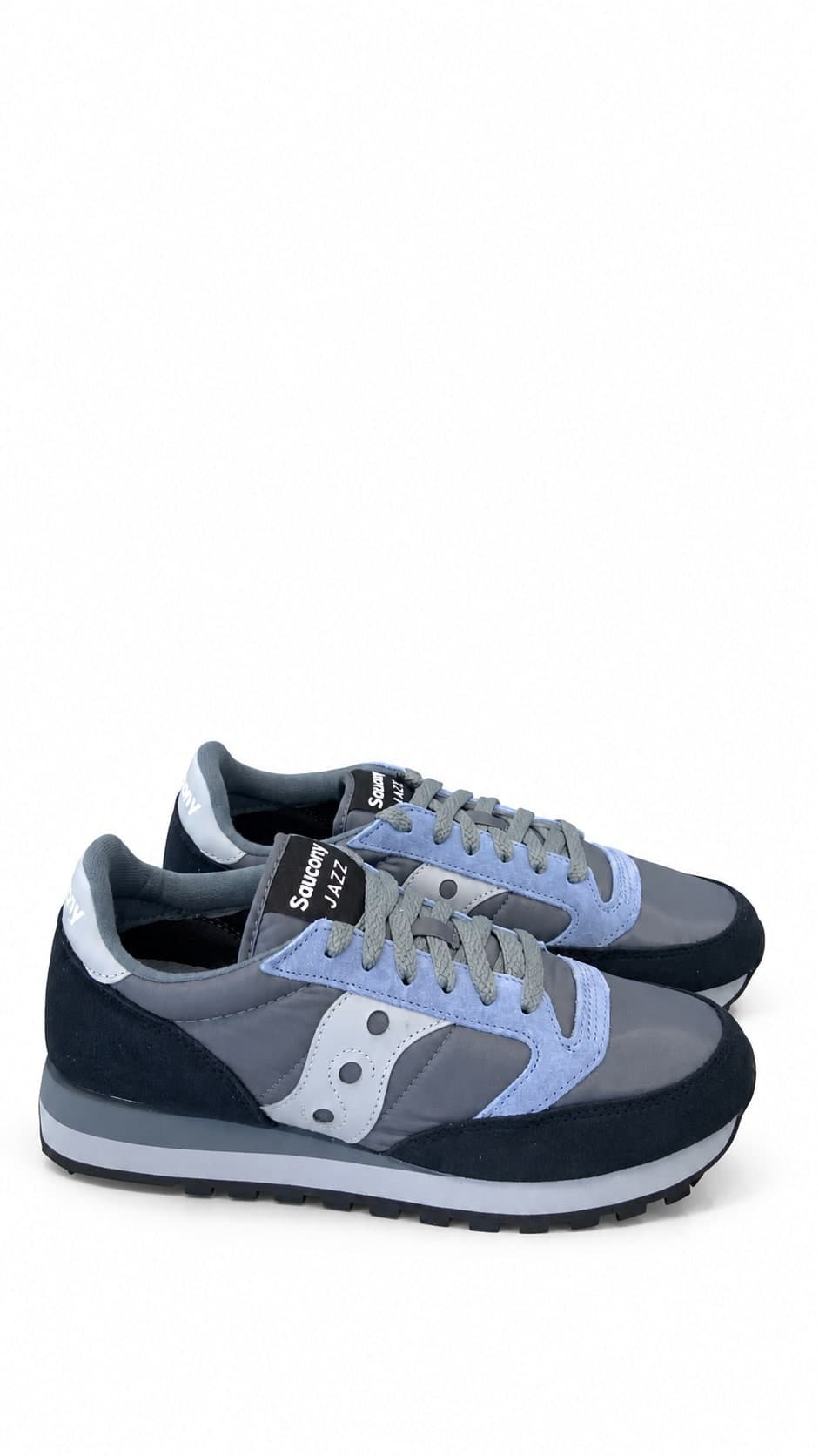 Saucony sneaker uomo jazz original grigio nero - 6