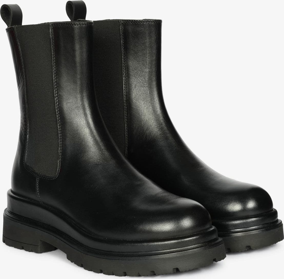Emanuelle Vee beatles donna Thelma in pelle black - 2