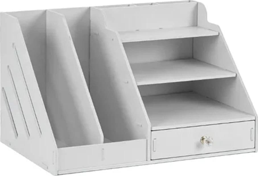 ORGANIZER DA SCRIVANIA MULTIFUNZIONALE PORTADOCUMENTI OGGETTI CON SUPPORTO CELLULARE 62191 - 3