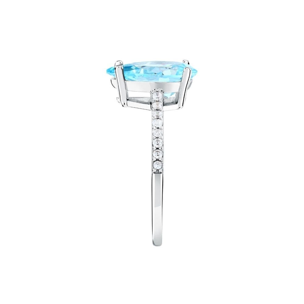 Anello Morellato Tesori Pietra Azzurra a Goccia (SAIW205) - 4