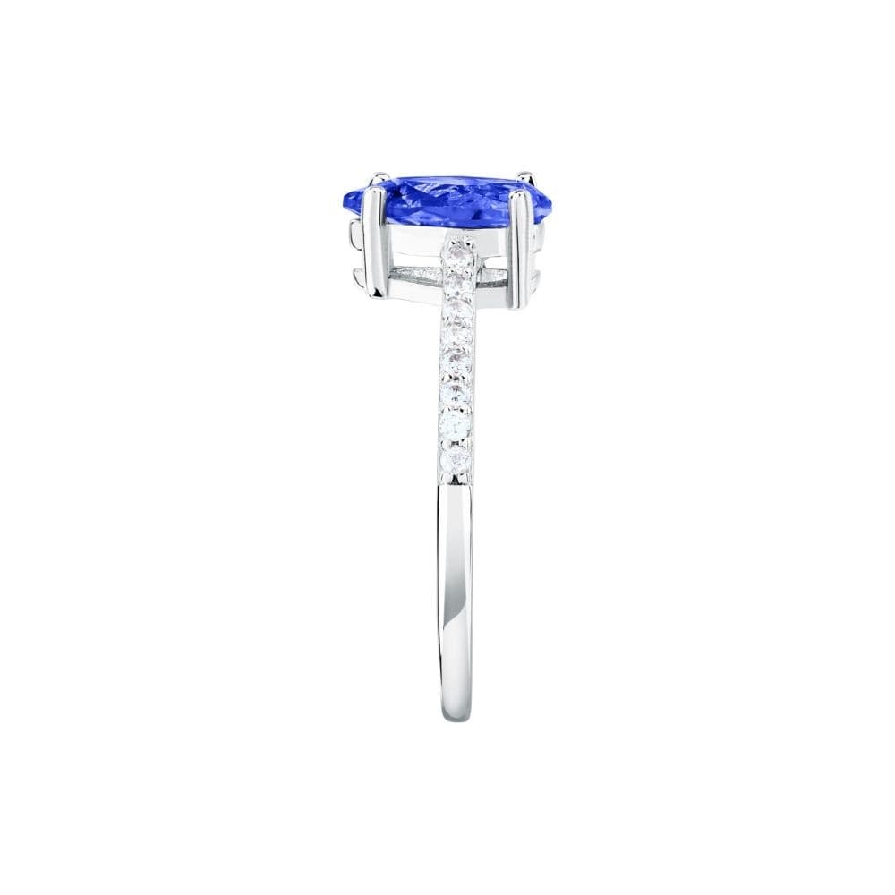 Anello Morellato Tesori Pietra Blu a Goccia (SAIW204) - 4