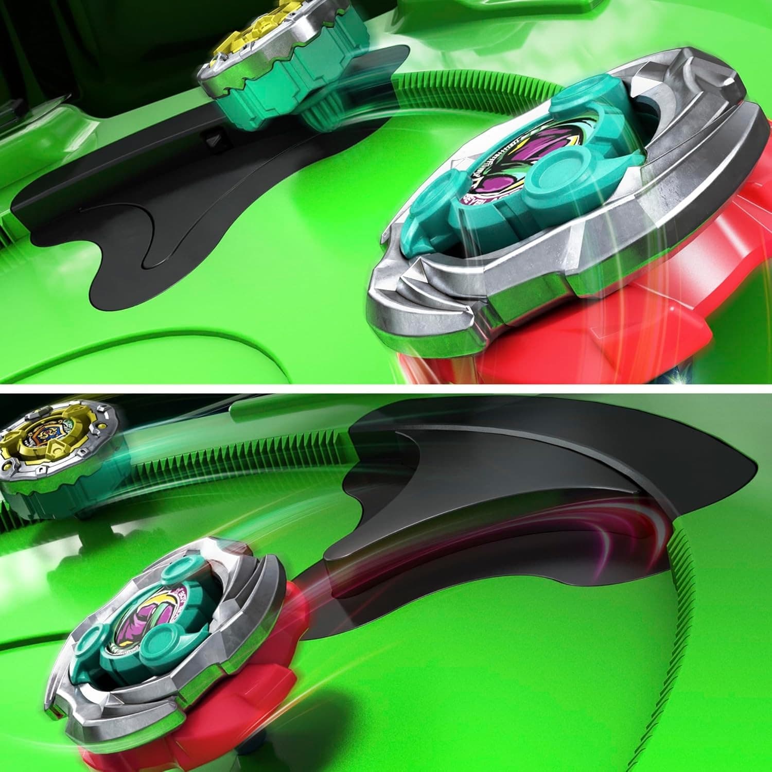 Hasbro - Beyblade Arena Beystadium con 2 trottole - 5