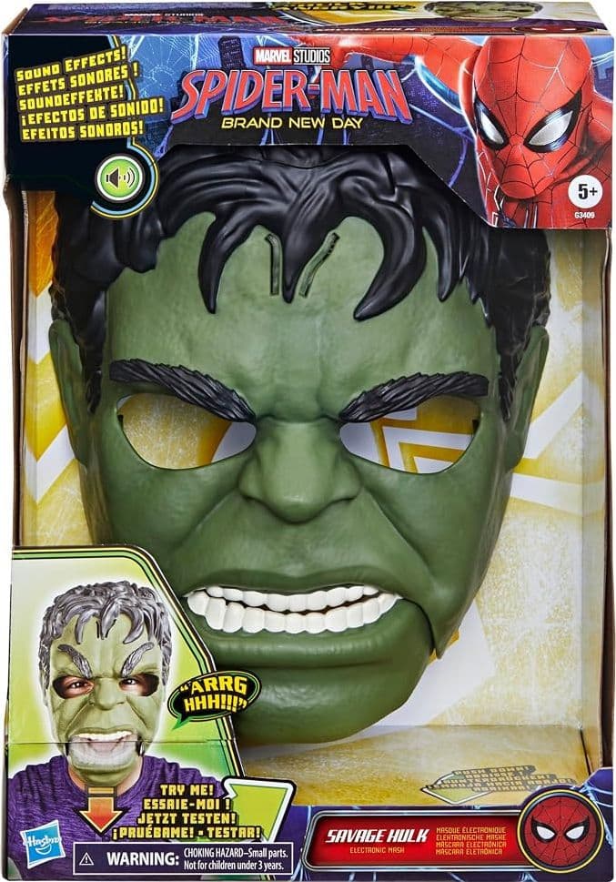 Hasbro - Maschera elettronica parlante di Hulk - 5