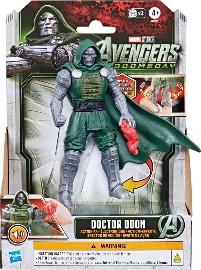 Hasbro - Action Figure elettronica Marvel Dottor Destino - 5