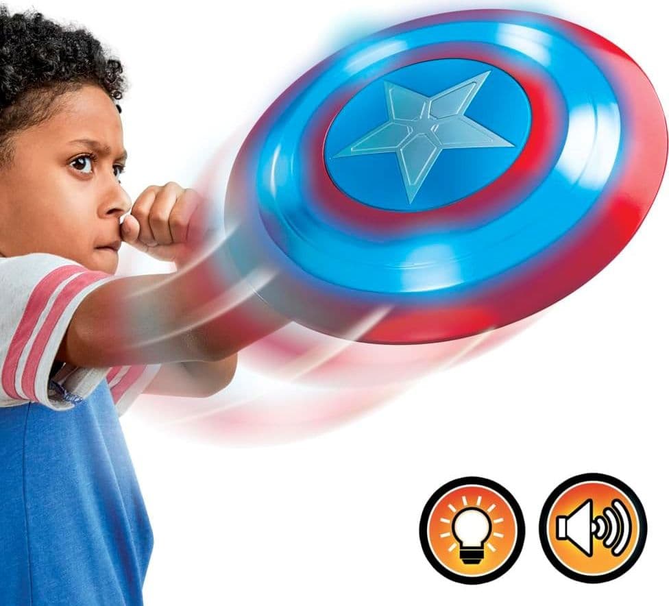 Hasbro - Marvel Scudo Battle-React di Captain America - 3