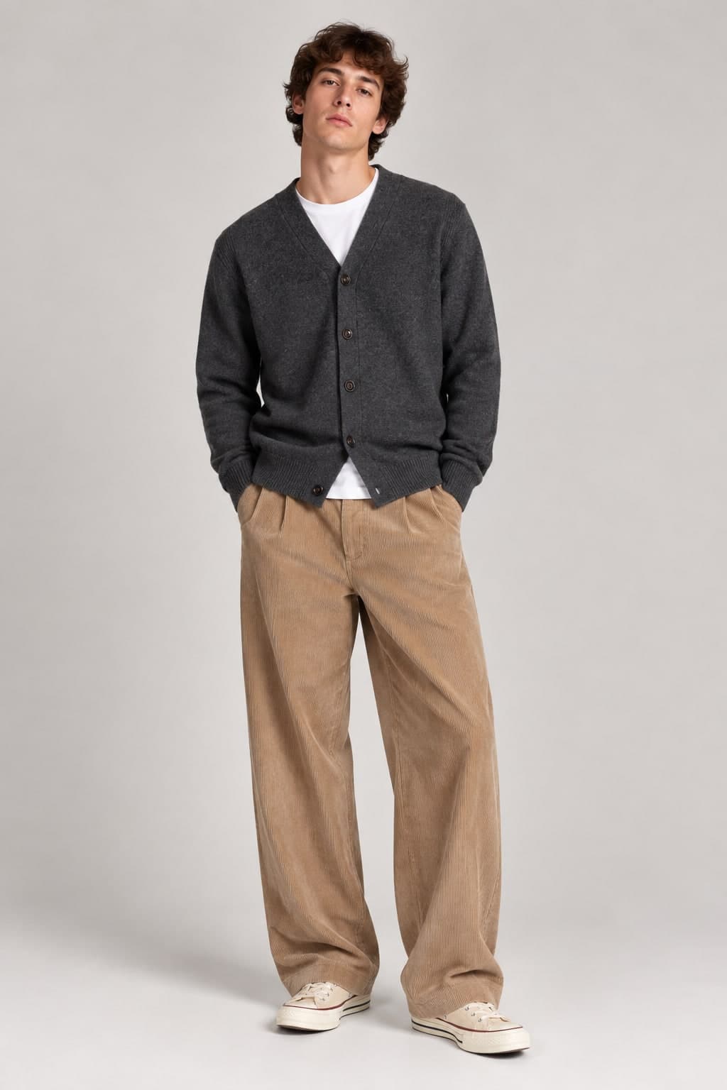 Cardigan Anerkjendt Aksvend Lambswool - 2