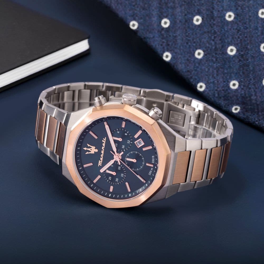 Orologio Maserati Stile Cronografo Bicolore (R8873642002) - 6