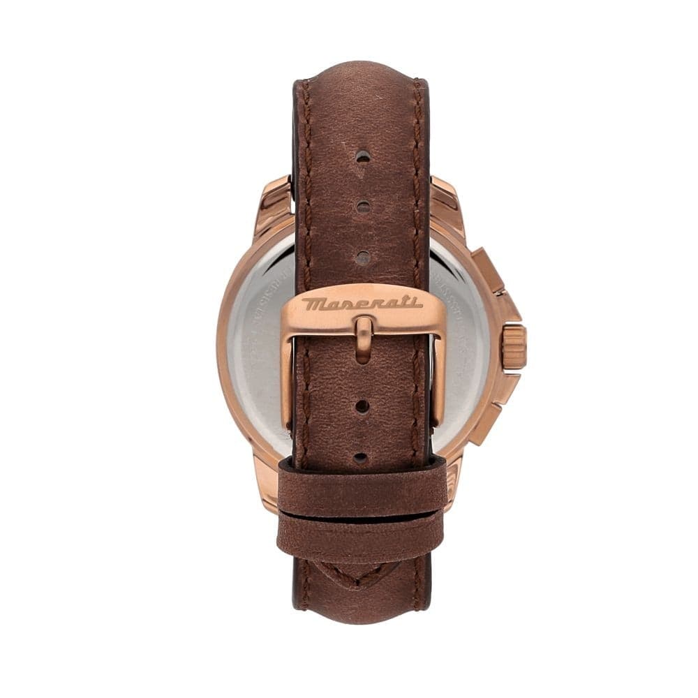 Orologio Maserati Successo Cronografo Marrone (R8871621004) - 4