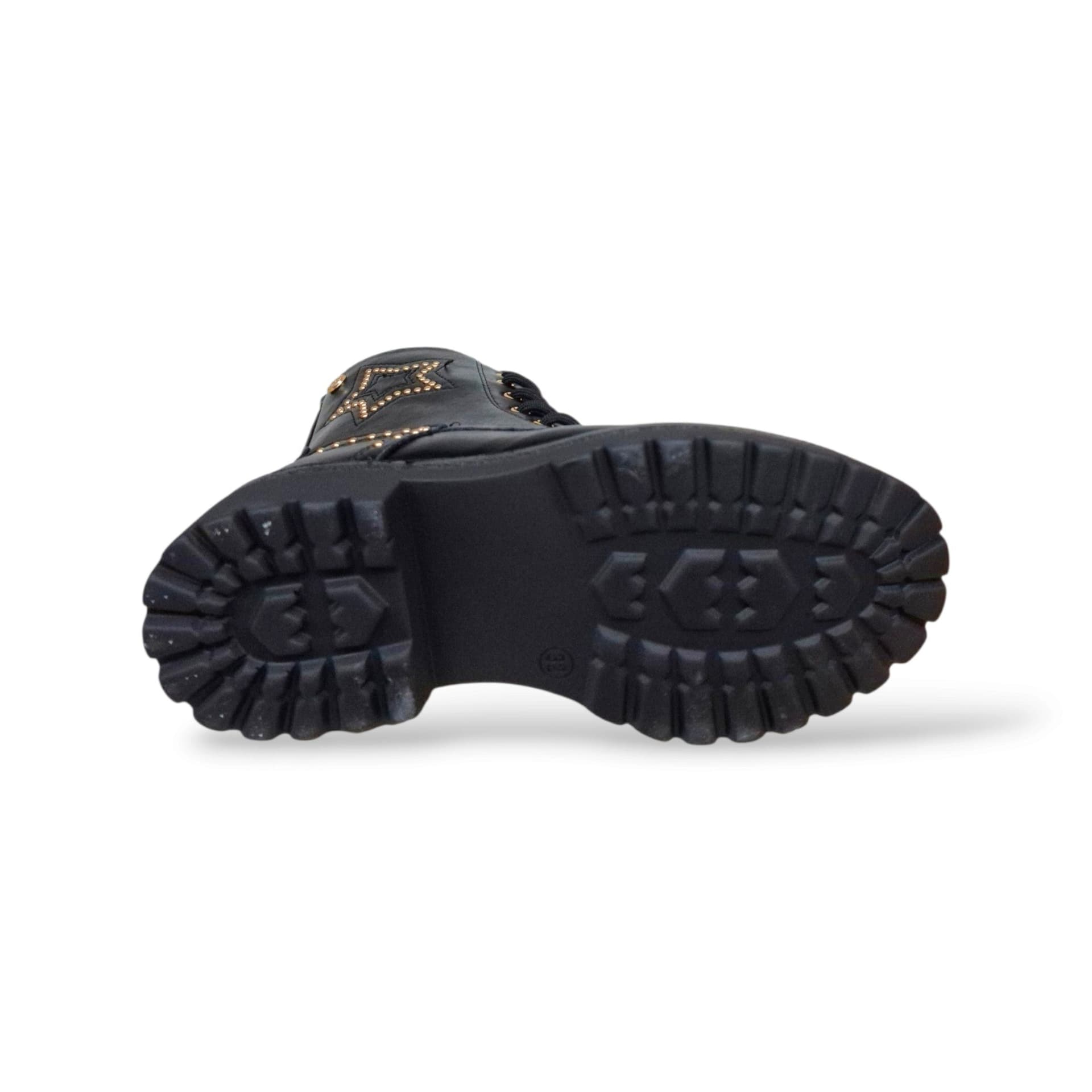 Xti Botin 154121 Anfibio Bambine Ragazze Nero | Pelle Opaca Lacci Zip Laterale Combat Urbano Grintoso Deciso Autentico Femminile Moda Contemporanea Scuola Uscite Versatile | Taglie 32-38 | Scarpetteria Gica - 5