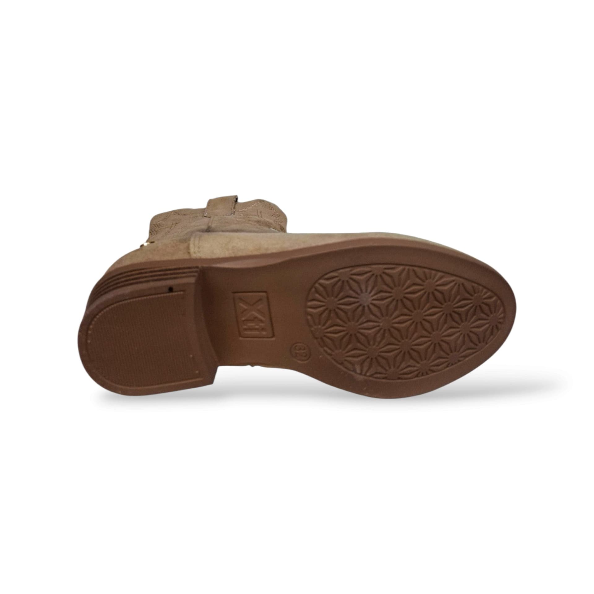 Xti Botin 15407101 Stivaletto Camperos Bambine Ragazze Beige | Suede Morbido Luminoso Zip Laterale Western Chic Femminile Naturale Versatile Neutro Raffinato Contemporaneo Scuola Autunnale | Taglie 32-38 | Scarpetteria Gica - 5