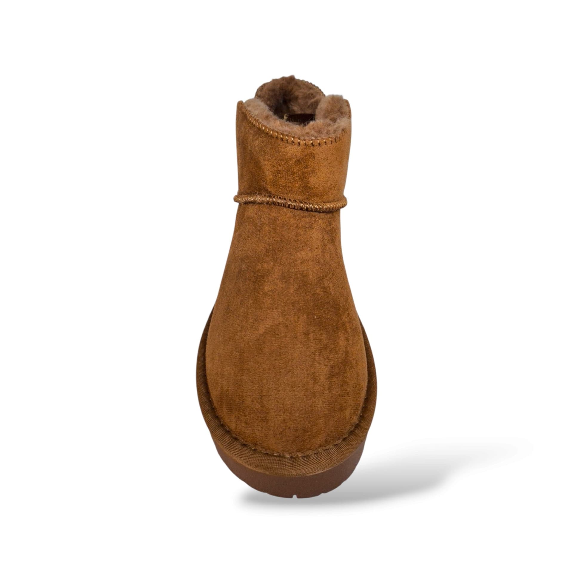 Xti Botin 15111701 Stivaletto Bambine Ragazze Camel | Suede Nabuk Caldo Dorato Interno Pelliccia Sintetica Avvolgente Soffice Comfort Invernale Raffinato Naturale Autunnale Scuola Passeggiata | Taglie 33-39 | Scarpetteria Gica - 4