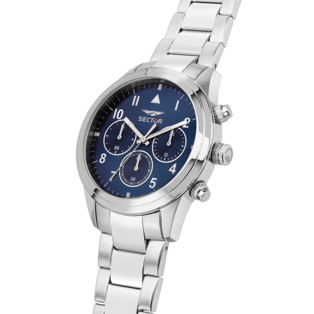 Orologio Sector 670 Multifunzione Blu 40 mm (R3253540012) - 3