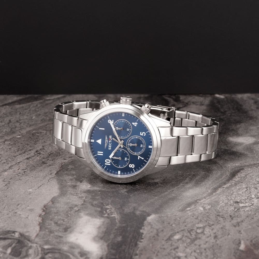 Orologio Sector 670 Multifunzione Blu 40 mm (R3253540012) - 6