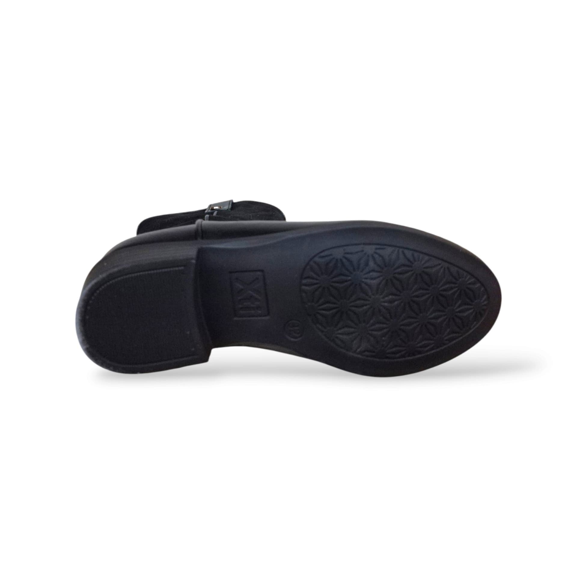 Xti Botin 15416903 Stivaletto Camperos Bambine Ragazze Nero | Pelle Zip Laterale Western Chic Grintoso Deciso Femminile Moda Contemporanea Versatile Autunnale Scuola | Taglie 32-38 | Scarpetteria Gica - 5