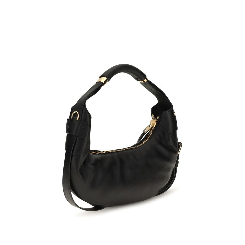 Moschino Black Calf Leather Bos Taurus Handbag - 3