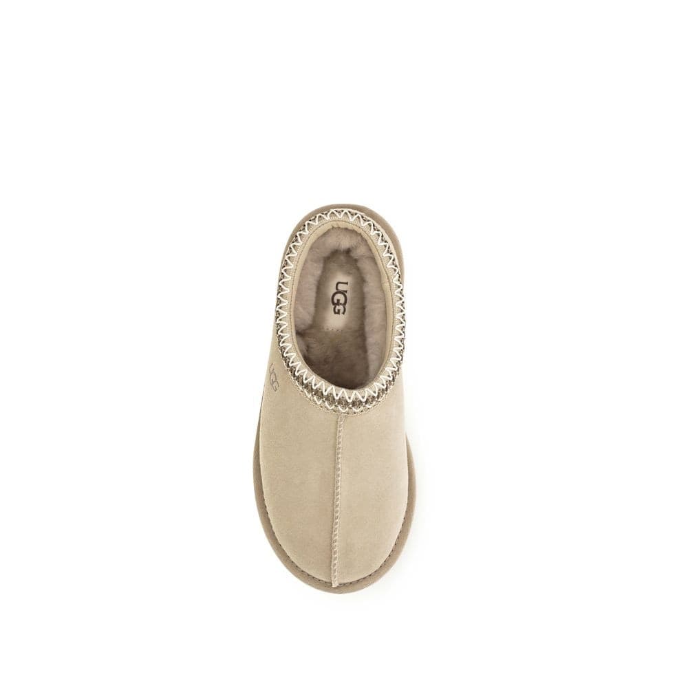 UGG Beige Leather Mules - 4