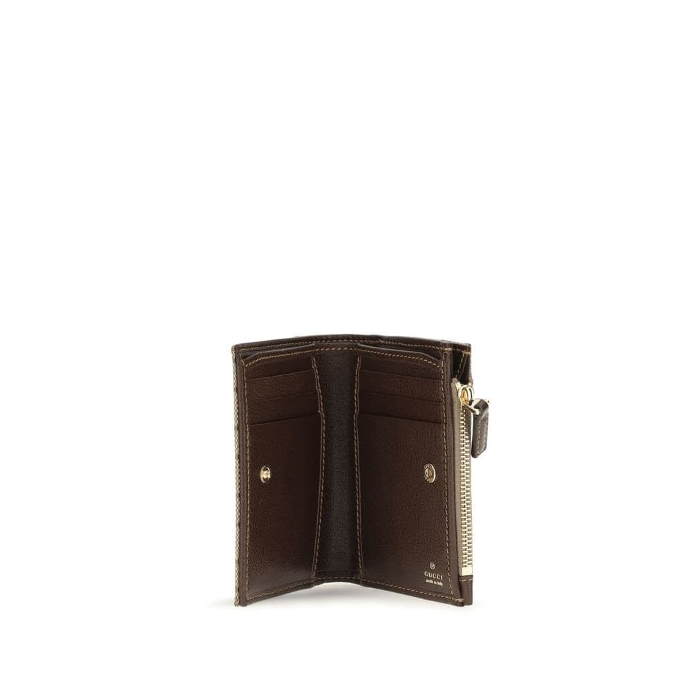 Gucci Brown Cotton Wallet - 3