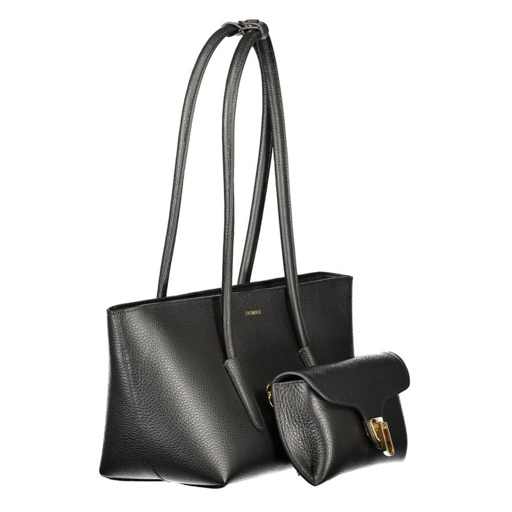 Coccinelle Black Leather Women's Bag - 3