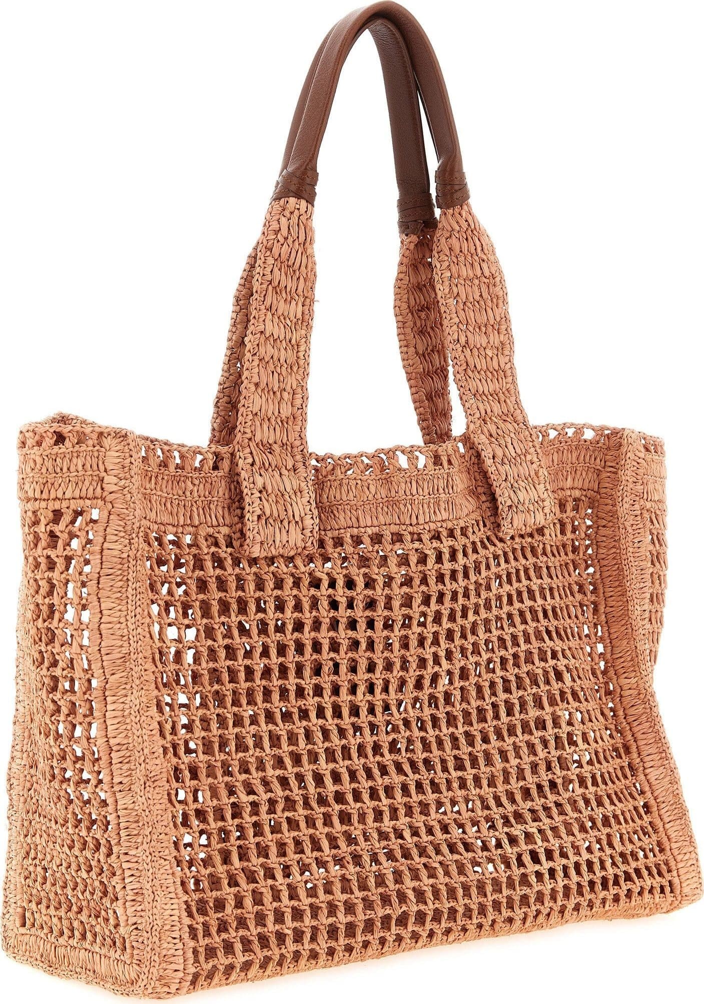 Chloé Multicolor Raffia Tote Bag - 2