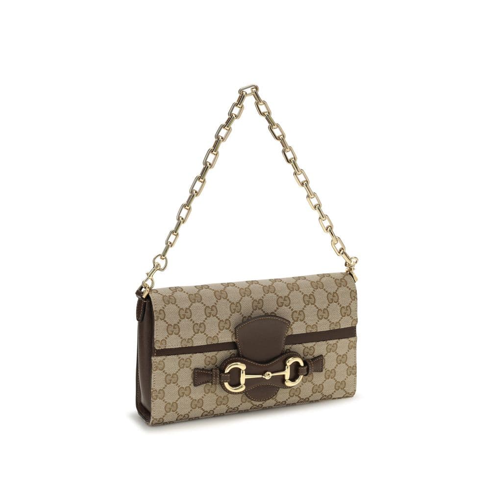 Gucci Beige Fabric Shoulder Bag - 2