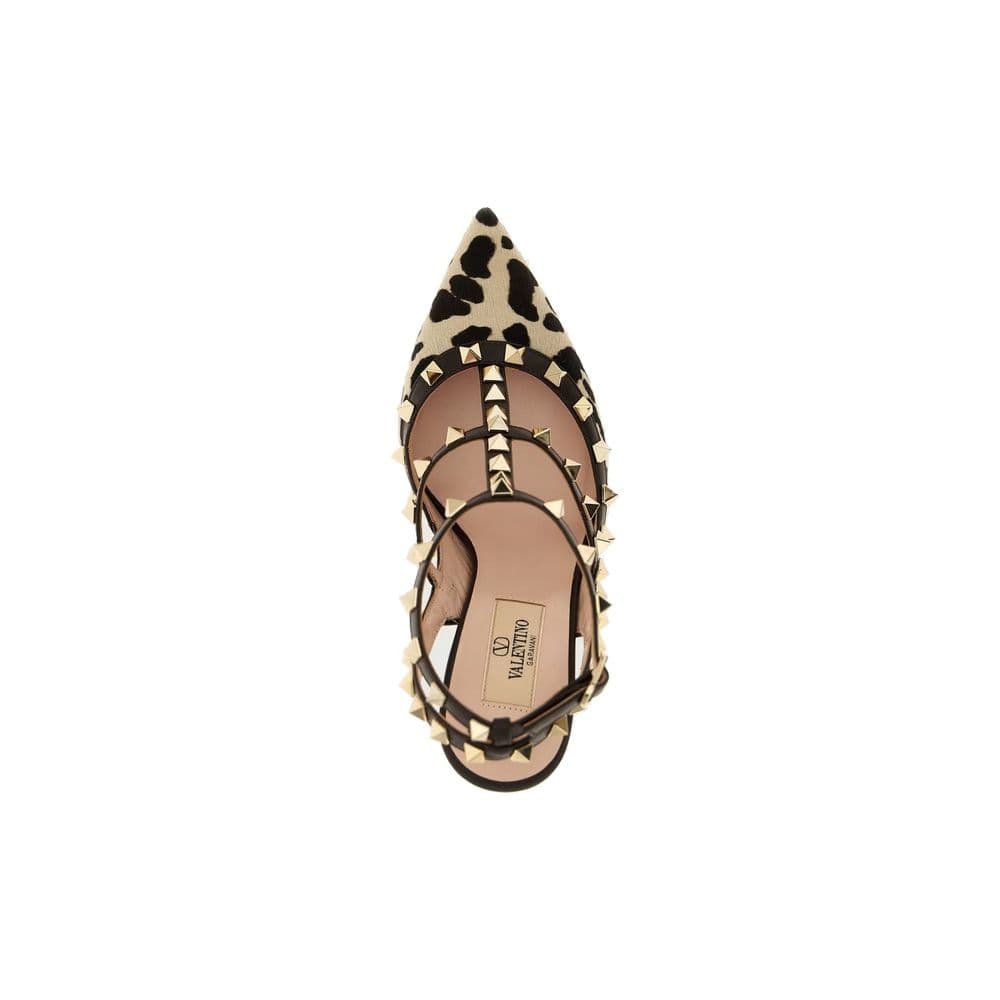 Valentino Garavani Brown Calfskin High Heel Pumps - 4