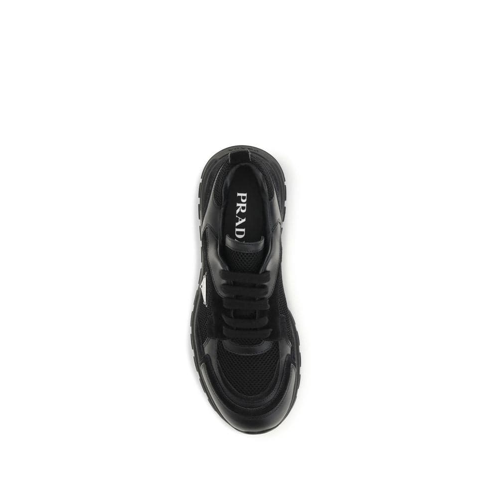 Prada Black Fabric Athletic Sneakers - 4