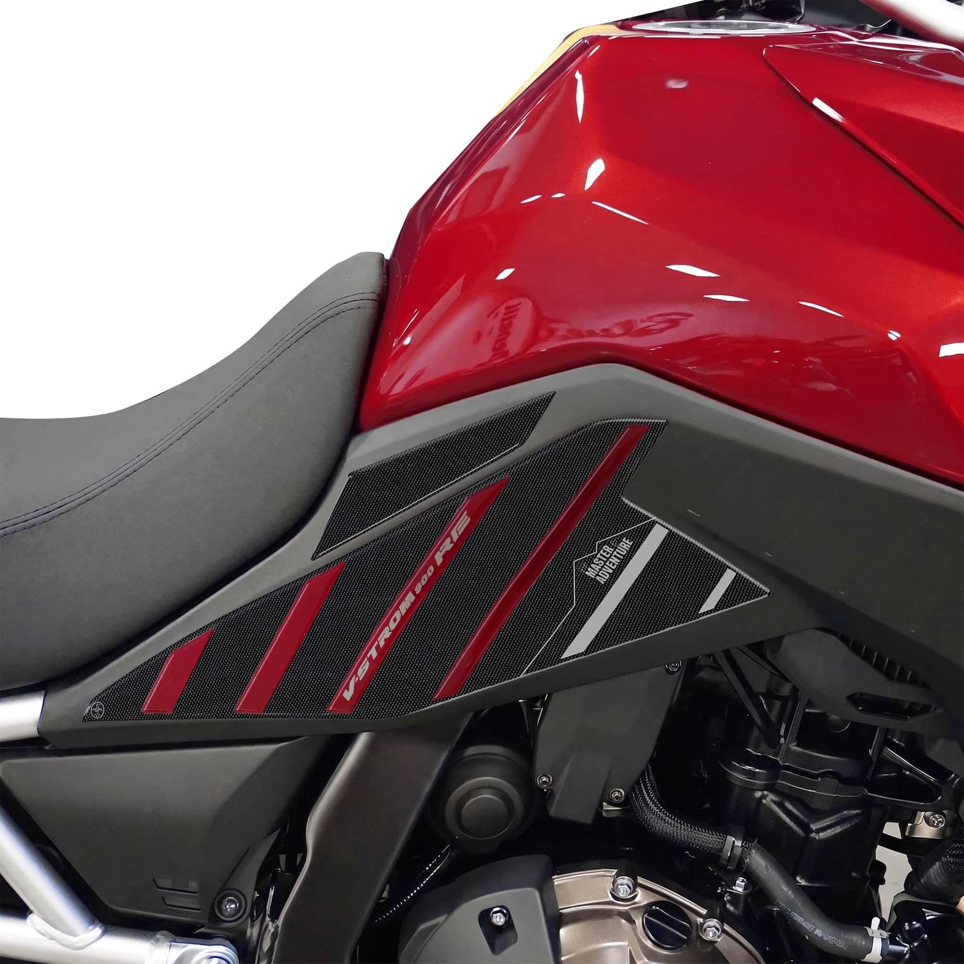 Adesivi 3D Sottosella moto compatibile con Suzuki V-Strom 800 RE 2025-2026 - 6