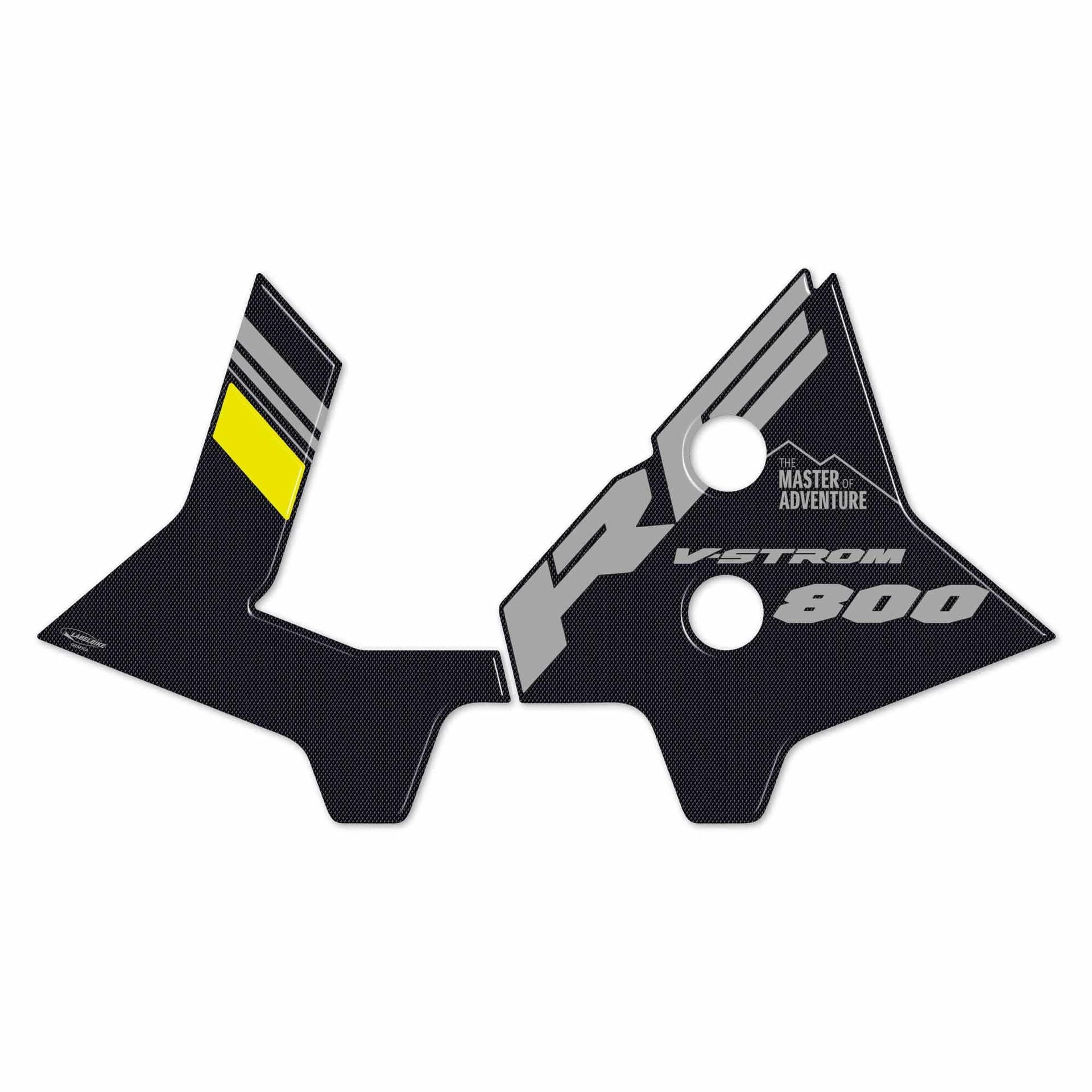 Adesivo 3D Cupolino moto compatibile con Suzuki V-Strom 800 RE 2025-2026 - 2