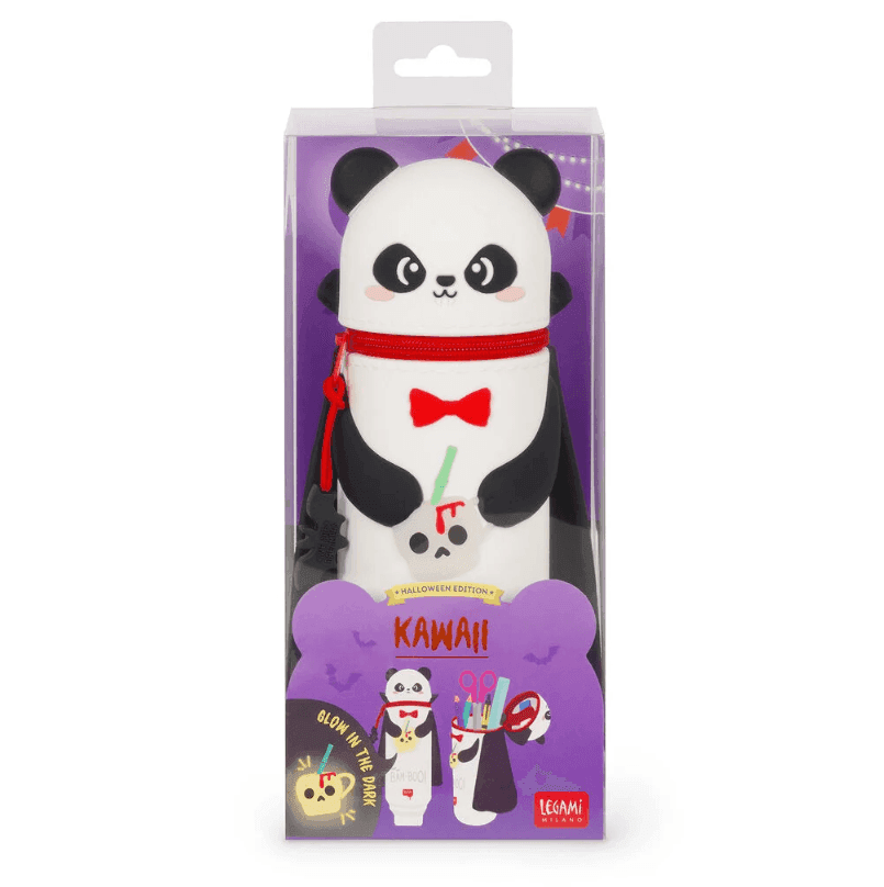 Legami - Astuccio 2-in-1 in Silicone Panda "Bam-Boo" Halloween - Kawaii (KA0029) - 5