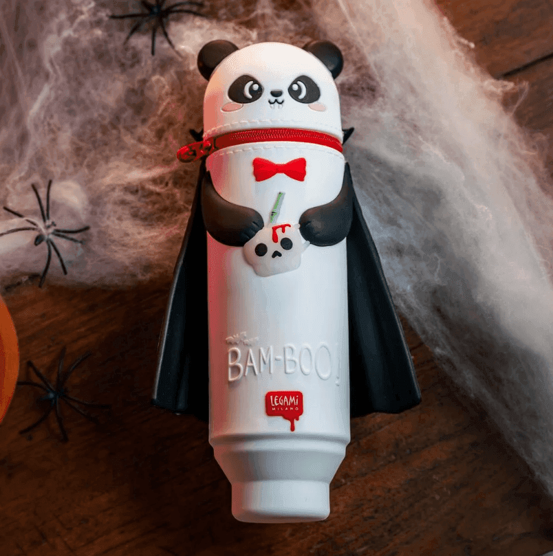 Legami - Astuccio 2-in-1 in Silicone Panda "Bam-Boo" Halloween - Kawaii (KA0029) - 6
