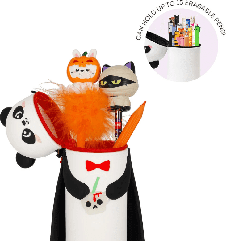 Legami - Astuccio 2-in-1 in Silicone Panda "Bam-Boo" Halloween - Kawaii (KA0029) - 9