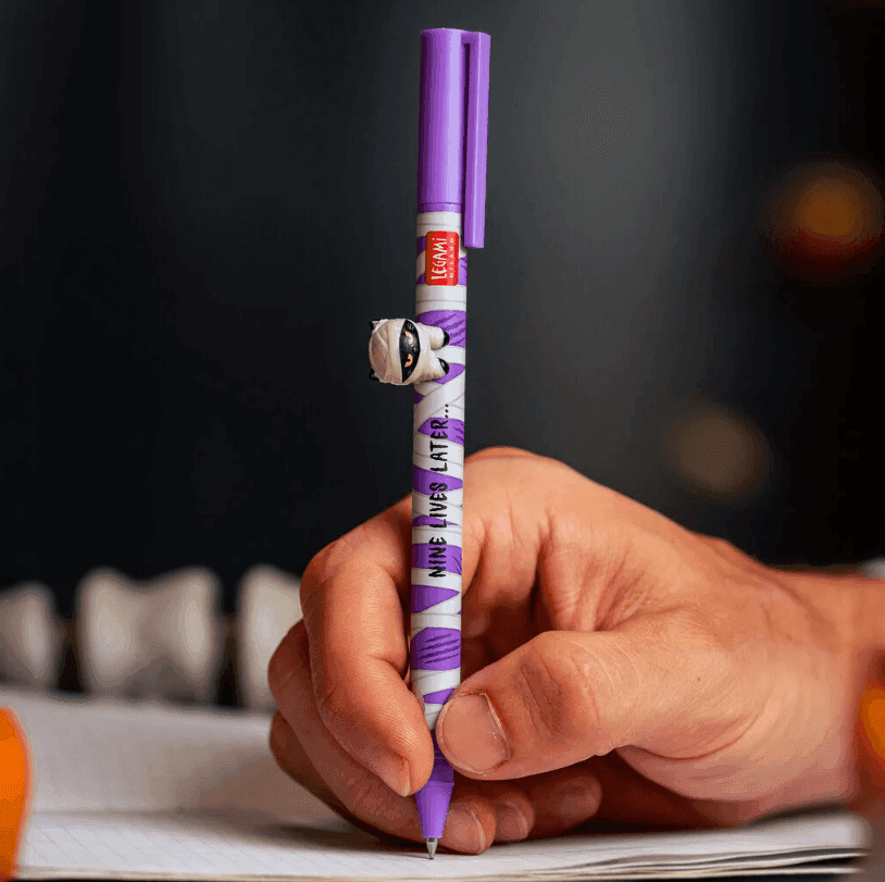 Legami - Set di 2 Penne Gel con Animaletto Decorativo - Lovely Friends - Spooky Party Halloween - 7