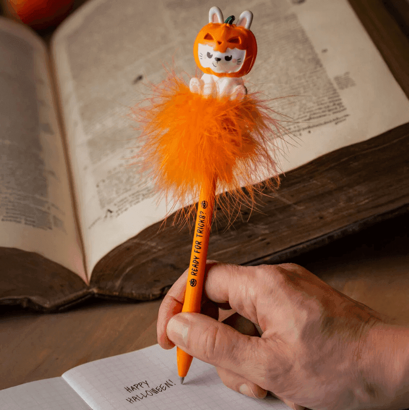 Legami - Penna a Sfera Luminosa - Pumpkin Bunny - Writing is Magic Halloween - 3